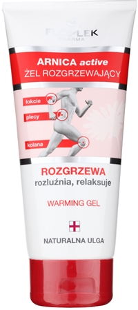 FlosLek Pharma Arnica Active hřejivý gel pro uvolnění svalů a kloubů