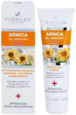 FlosLek Pharma Arnica Forte kojący żel do skóry skłonnej do zaczerwienień