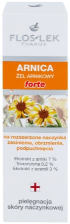 FlosLek Pharma Arnica Forte zklidňující gel na pleť se sklonem k  začervenání