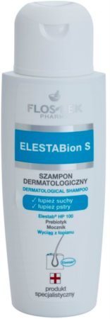 FlosLek Pharma ElestaBion S dermatologisches Shampoo gegen trockene Schuppen