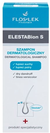FlosLek Pharma ElestaBion S Sampon dermatologic pentru par uscat si cu matreata