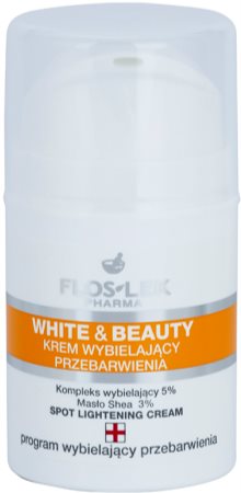 FlosLek Pharma White & Beauty creme branqueador para tratamento local