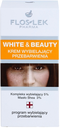 FlosLek Pharma White & Beauty crema sbiancante per un trattamento localizzato