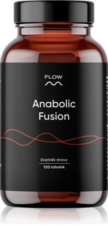 Flow Anabolic fusion 2.0 kapsle na podporu hormonální rovnováhy