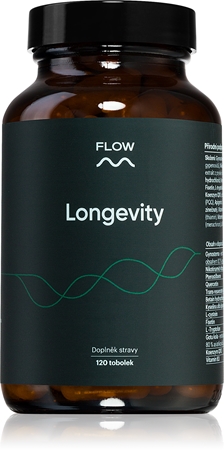 Flow Longevity 3.0 tobolky pro podporu energetického metabolismu