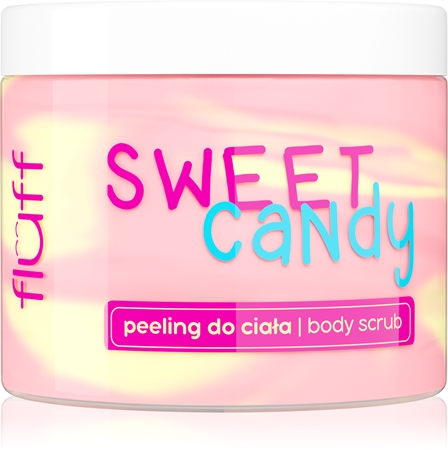 Fluff Sweet Candy tělový peeling