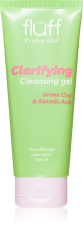 Fluff Clarifying gel nettoyant visage à l'argile