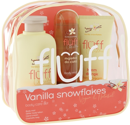 Fluff Vanilla Snowflakes dárková sada na tělo