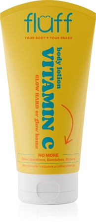 Fluff Vitamin C leche corporal iluminadora con vitamina C