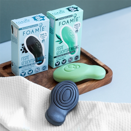 Foamie Aloe You Vera Much Valomasis veido kietasis muilas normaliai ir sausai odai