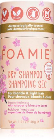 Foamie Berry Blonde Dry Shampoo ξηρό σαμπουάν σε σκόνη για ξανθά και με ανταύγειες μαλλιά