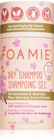 Foamie Berry Brunette Dry Shampoo Trockenshampoo-Pulver für dunkles Haar