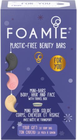 Foamie Trialsize Set dárková sada (na obličej, tělo a vlasy)