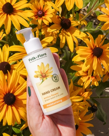 Folk & Flora Arnica Flower moisturising hand cream