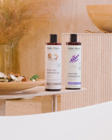 Folk & Flora Lavender гель для душу з релакс-ефектом