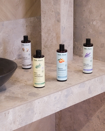 Folk & Flora Lavender гель для душу з релакс-ефектом