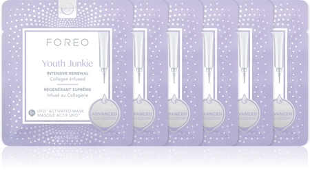 FOREO UFO™ Youth Junkie intenzívne vyyživujúca maska s protivráskovým účinkom