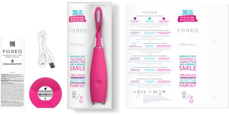 FOREO ISSA™ 2 Mini sonisch tandenborstel met siliconen ontwerp