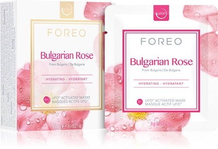 FOREO UFO™ Bulgarian Rose máscara hidratante