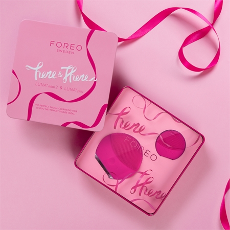 FOREO Here & There Set lote de regalo (para una limpieza perfecta)