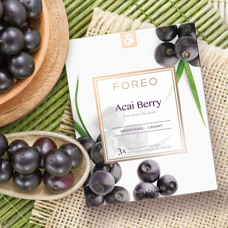 FOREO Farm to Face Sheet Mask Acai Berry антиоксидантна платнена маска