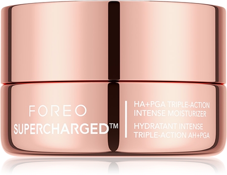 FOREO SUPERCHARGED Triple Action Intensive Feuchtigkeit spendende und geschmeidig machende Creme