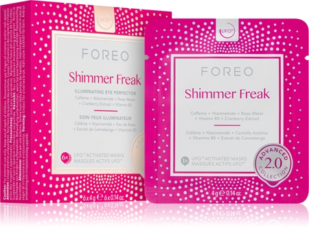 FOREO UFO™ Shimmer Freak máscara iluminadora contra olheiras
