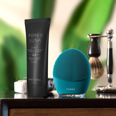FOREO LUNA™ 2in1 Shaving + Cleansing Micro-Foam Cream shaving cream 2-in-1