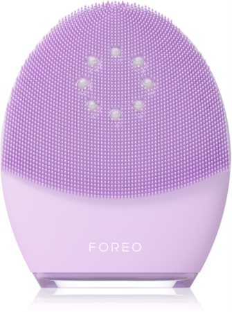 FOREO LUNA™4 Plus soniczna szczoteczka do oczyszczania twarzy wyposażona w funkcję termiczną i zapewniającą masaż ujędrniający
