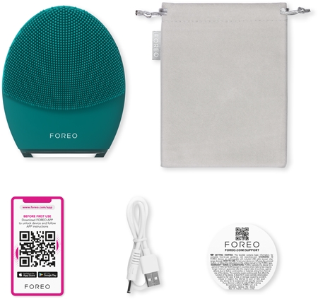 FOREO LUNA™4 Men masážní přístroj na čištění a zpevnění obličeje