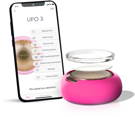 FOREO UFO™ 3 5-in-1 sonična naprava za pospešitev učinkov maske za obraz