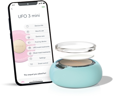 FOREO UFO™ 3 Mini aparat sonic pentru accelerarea efectului măștilor de ten