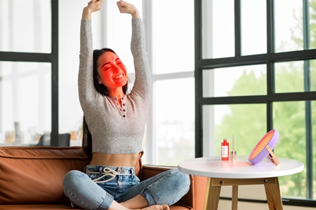 FOREO UFO™ Advanced LED Lighthouse Panel built-in LED light therapy