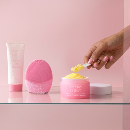 FOREO LUNA™ Buttercloud Cleansing Balm balsam do demakijażu 3 w 1