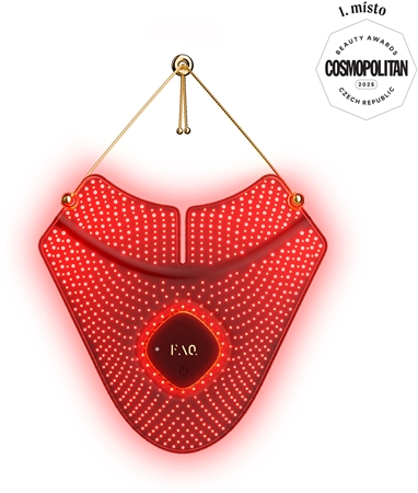FOREO FAQ™ 211 LED maska na krk a dekolt proti stárnutí pokožky