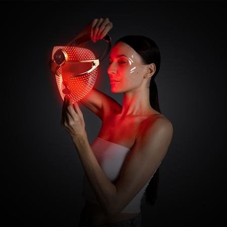 FOREO FAQ™ Glass Skin Collagen Face Mask masca cu hidrogel pentru o piele neteda si pentru a reduce vizibilitatea ridurilor