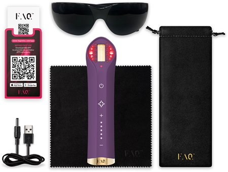 FOREO FAQ™ 501 wrinkle smoothing and reducing device with red LED light