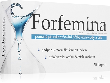 Forfemina Forfemina odvodnění kapsle na odvodnění organismu