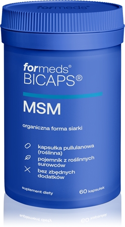 formeds Bicaps MSM kapsułki do wspomagania zdrowia układu mięśniowo-szkieletowego