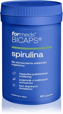 formeds Bicaps spirulina naturalny przeciwutleniacz