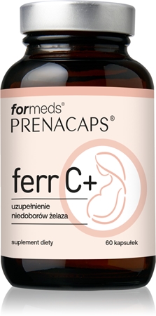 formeds Prenacaps ferr C+ kapsułki na wsparcie prawidłowego tworzenia czerwonych krwinek i hemoglobiny