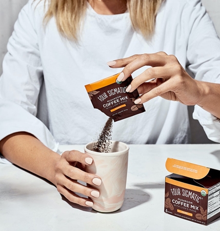 Four Sigmatic Think Instant Coffee Powder with Lion's Mane and Chaga adaptogenní káva instantní