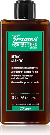 Framesi Barber Gen Detox Tisztító méregtelenítő sampon korpásodás ellen