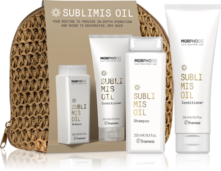 Framesi Morphosis Sublimis Oil Kit ajándékszett a hidratálásért és a fényért