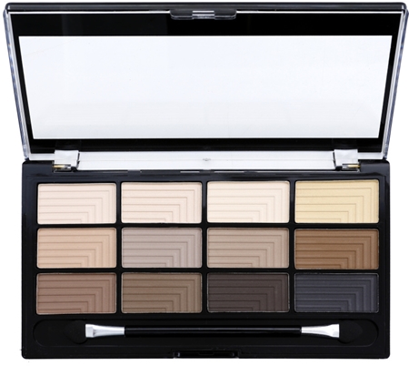 Freedom Pro 12 Audacious Mattes paleta de sombras de ojos con aplicador