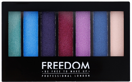 Freedom Pro Shade & Brighten Play палітра тіней для повік з хайлайтером