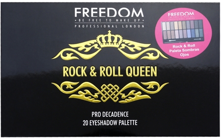 Freedom Pro Decadence Rock & Roll Queen palette de fards à paupières avec applicateur