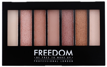 Freedom Pro Shade & Brighten Stunning Rose Paleta da sombras iluminadoras para olhos