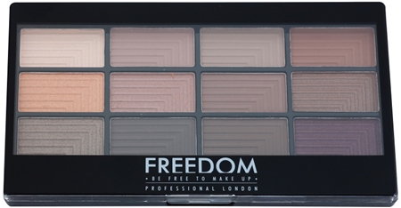 Freedom Pro 12 Secret Rose paleta de sombras com aplicador