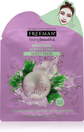 Freeman Feeling Beautiful masque tissu éclat aux extraits d'algues marines